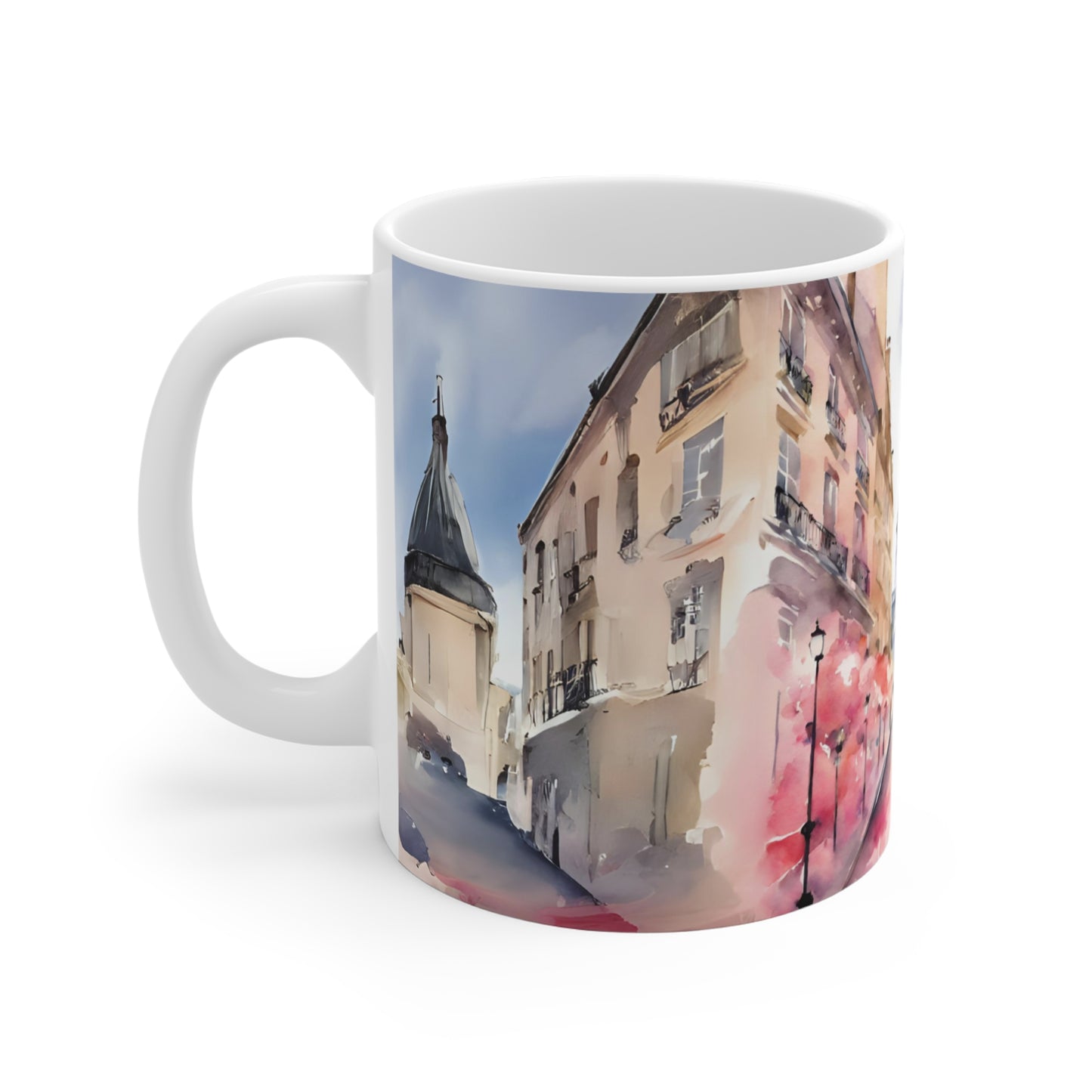 Ceramic Watercolor Mug
