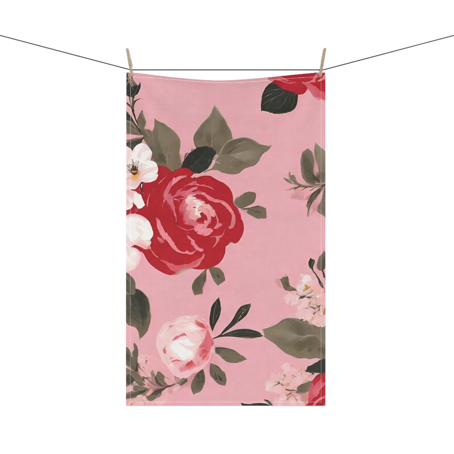 Floral Tea Towel