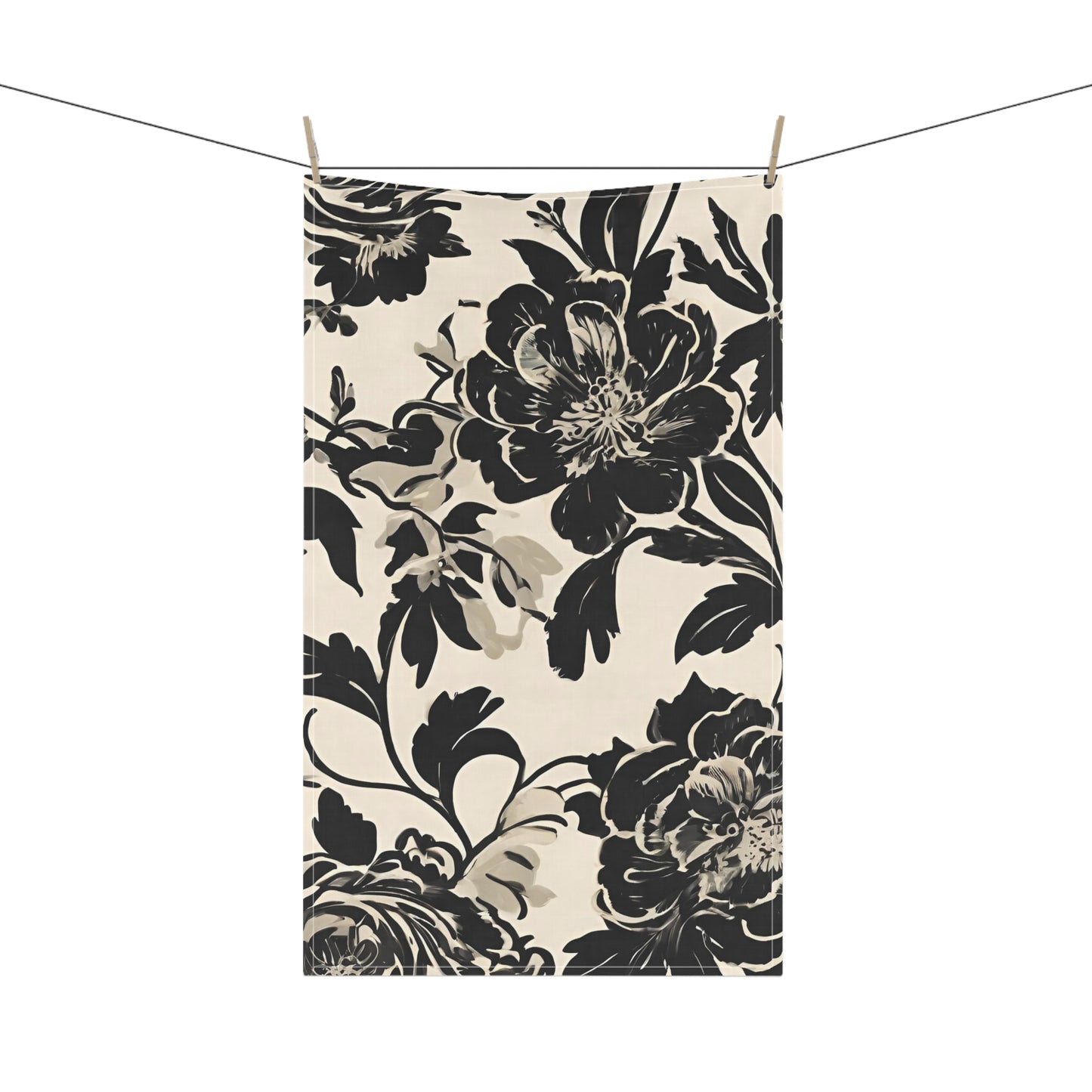 French Floral Tea Towel