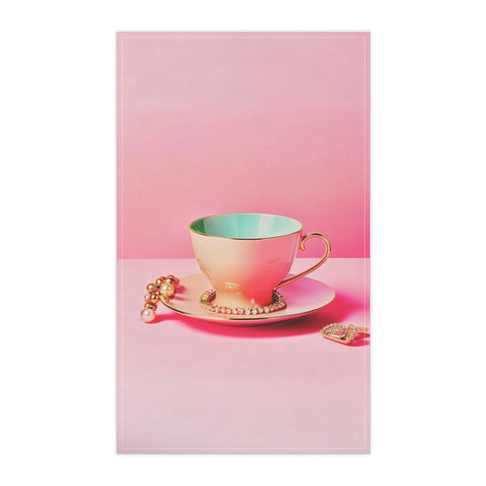 Pink Tea Towel