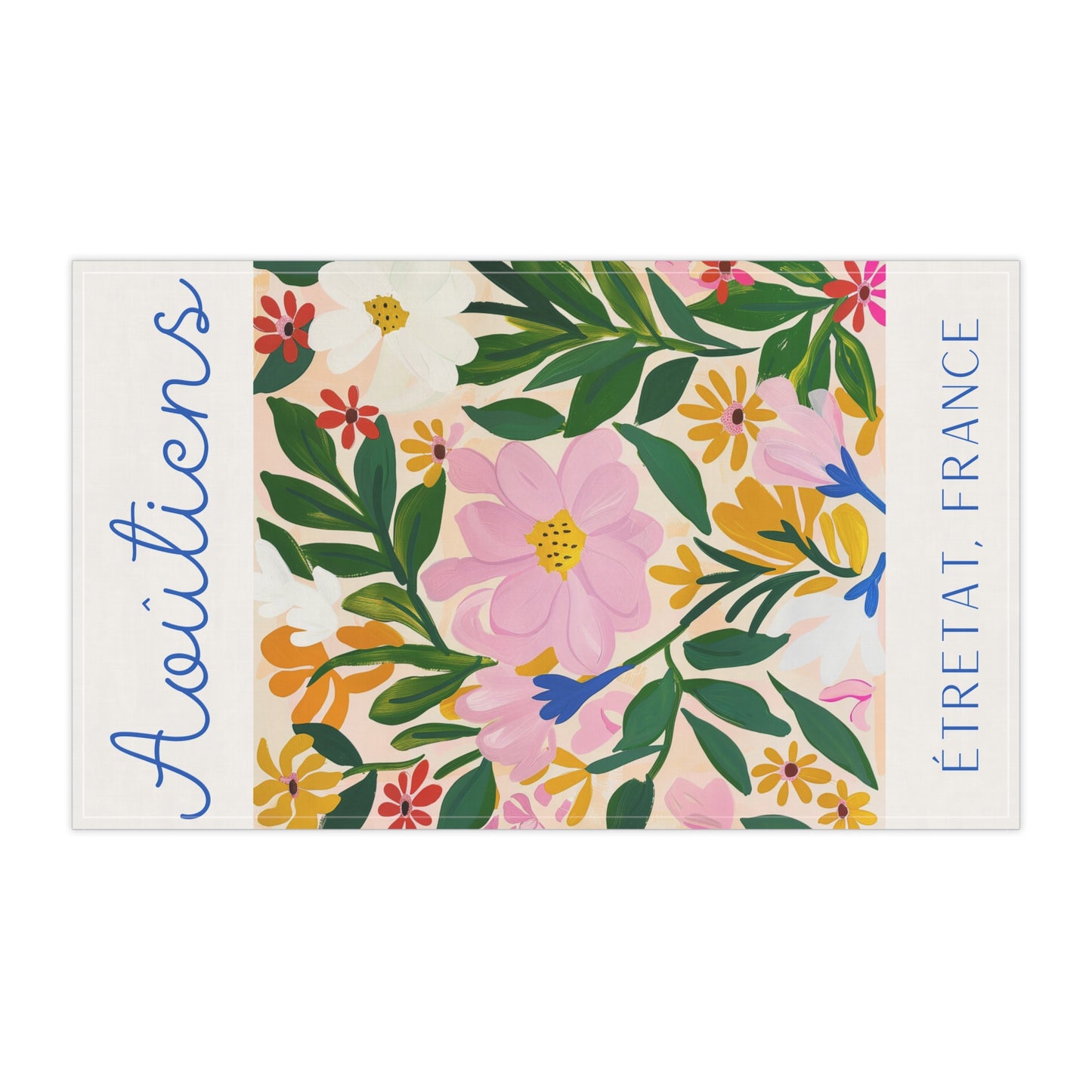 French Summer Kitchen Towel